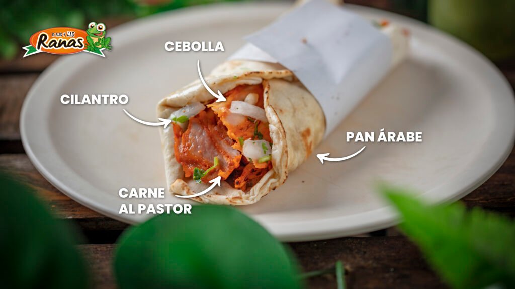 TACOS AL PASTOR PUEBLA EL PATIO Y LAS RANAS