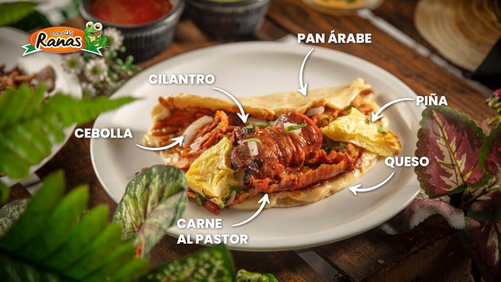 TACOS AL PASTOR PUEBLA EL PATIO Y LAS RANAS