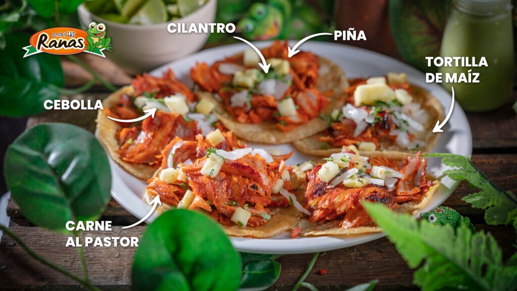 TACOS AL PASTOR PUEBLA EL PATIO Y LAS RANAS