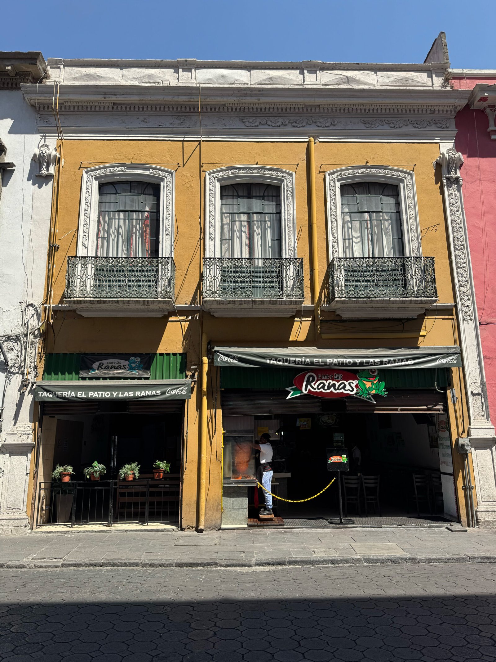 TACOS AL PASTOR PUEBLA EL PATIO Y LAS RANAS